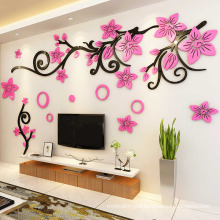 3D Stereo TV Background Wall Stickers Living Room Wall Decorative Wall Stickers